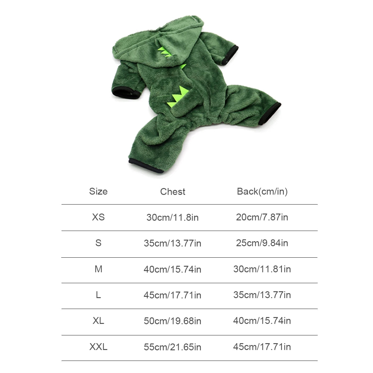 Cozy Dinosaur Fleece Hoodie for Dogs & Cats 🦖