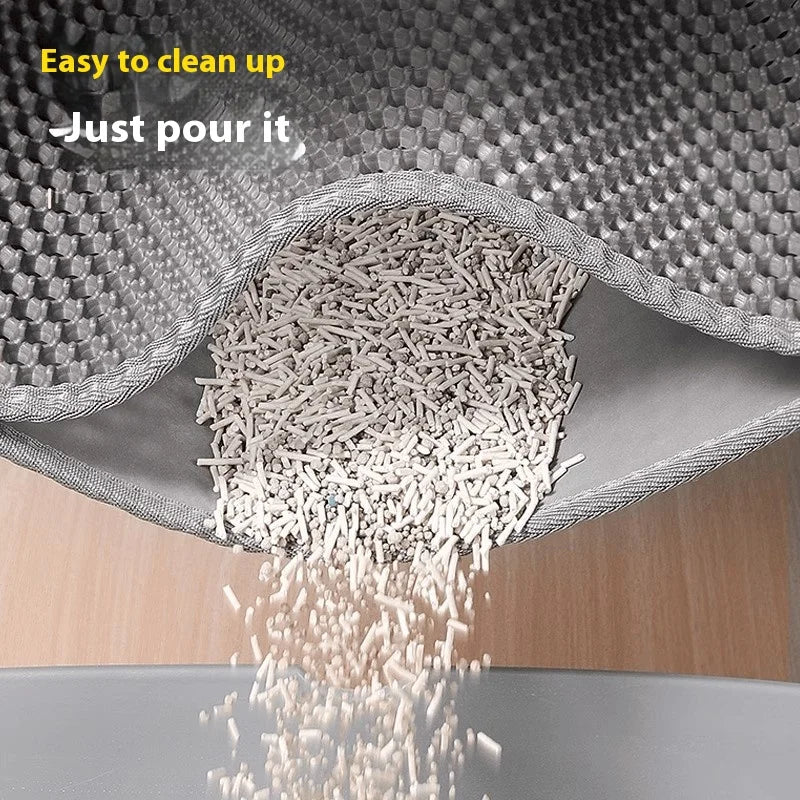 LitterShield™ XL Double-Layer Cat Litter Mat