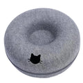 PurrTunnel™ Interactive Donut Cat Bed & Play Tunnel