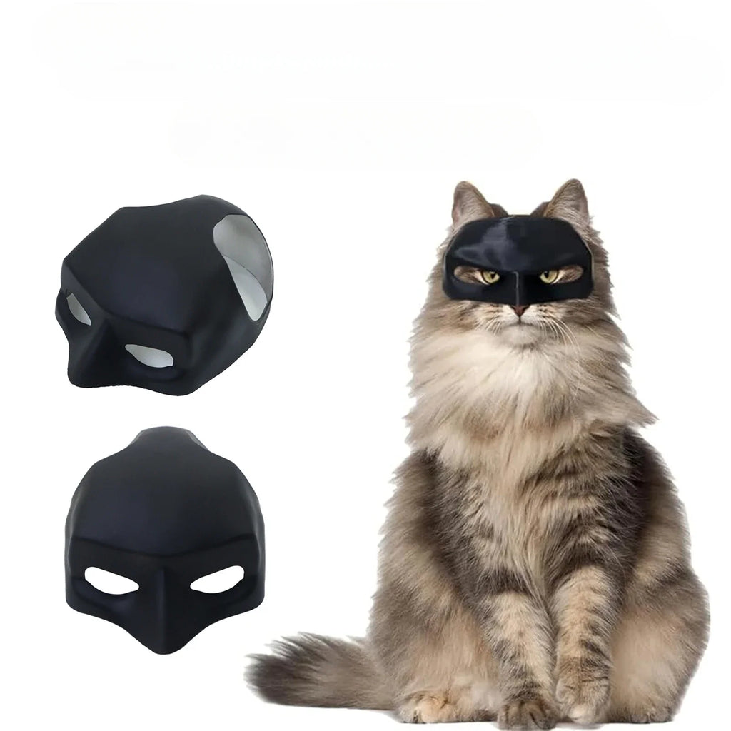 BatCat™ 3D Printed Cat Mask – Halloween Costume & Photo Prop