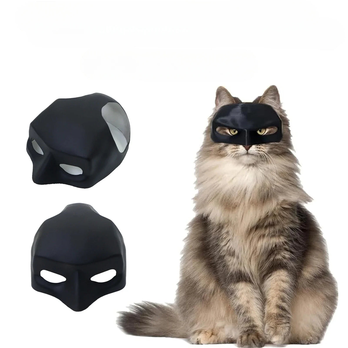 BatCat™ 3D Printed Cat Mask – Halloween Costume & Photo Prop