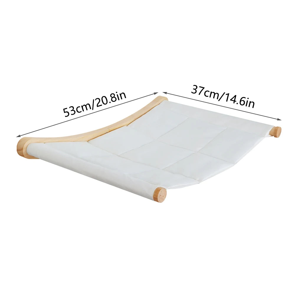 PurrClimb™ Wall-Mounted Cat Hammock & Climbing Shelf