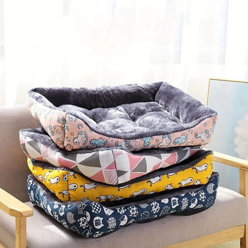 SnuggleSofa™ Cozy Pet Bed – Warm Cushioned Lounger