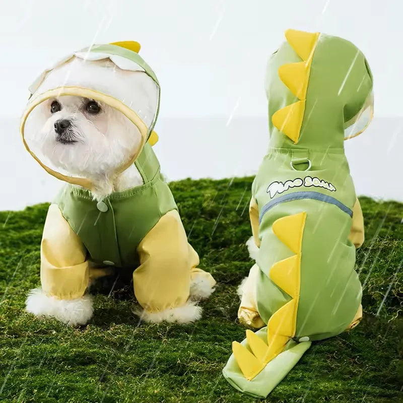 DinoDry™ Waterproof Dog Raincoat
