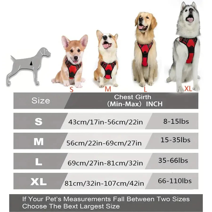 PawLuxe™ Dog Harness, Collar & Leash Set