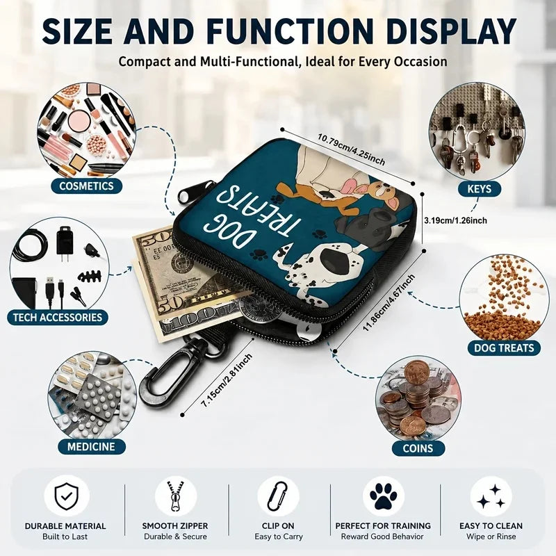 TreatPouch™ Portable Dog Training Snack Bag