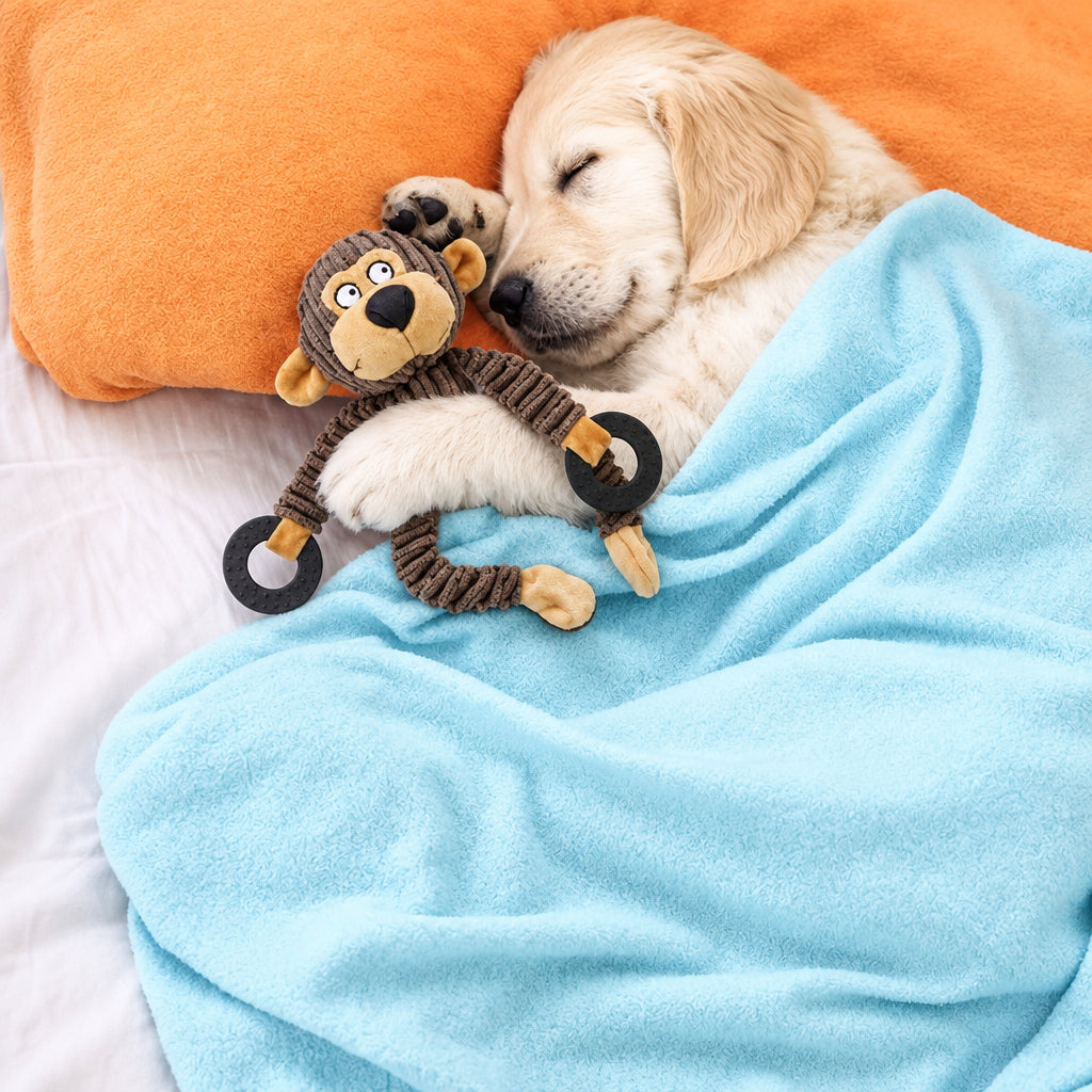 PawPal™ Interactive Plush Squeaky Dog Toy