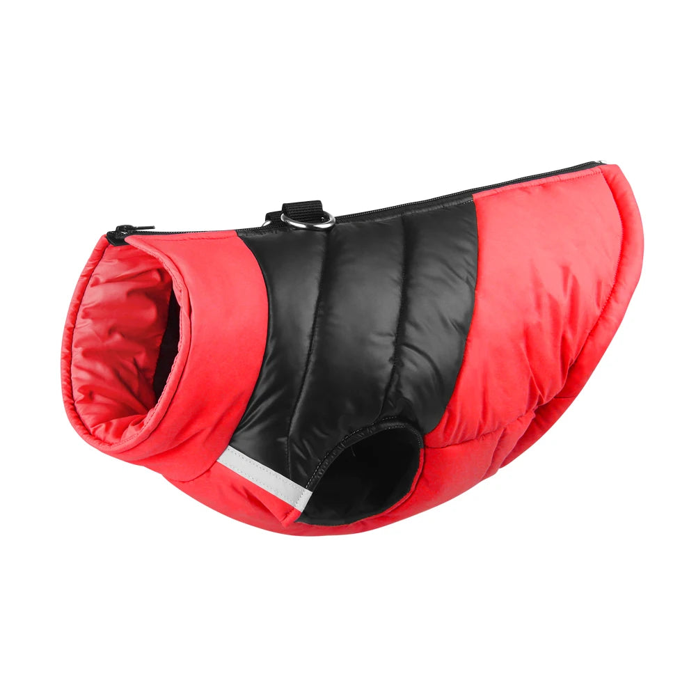 CozyShield™ Waterproof Winter Dog Jacket – Warm Padded Vest