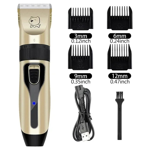 PawTrim™ USB Rechargeable Pet Grooming Clipper