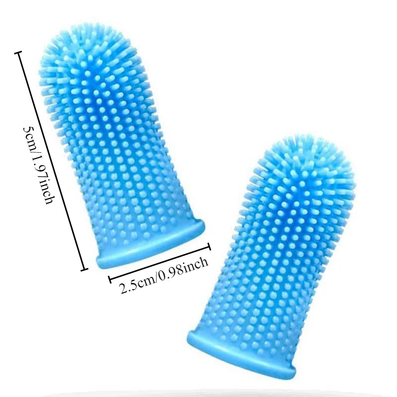 FreshPaws™ Soft Silicone Pet Finger Toothbrush