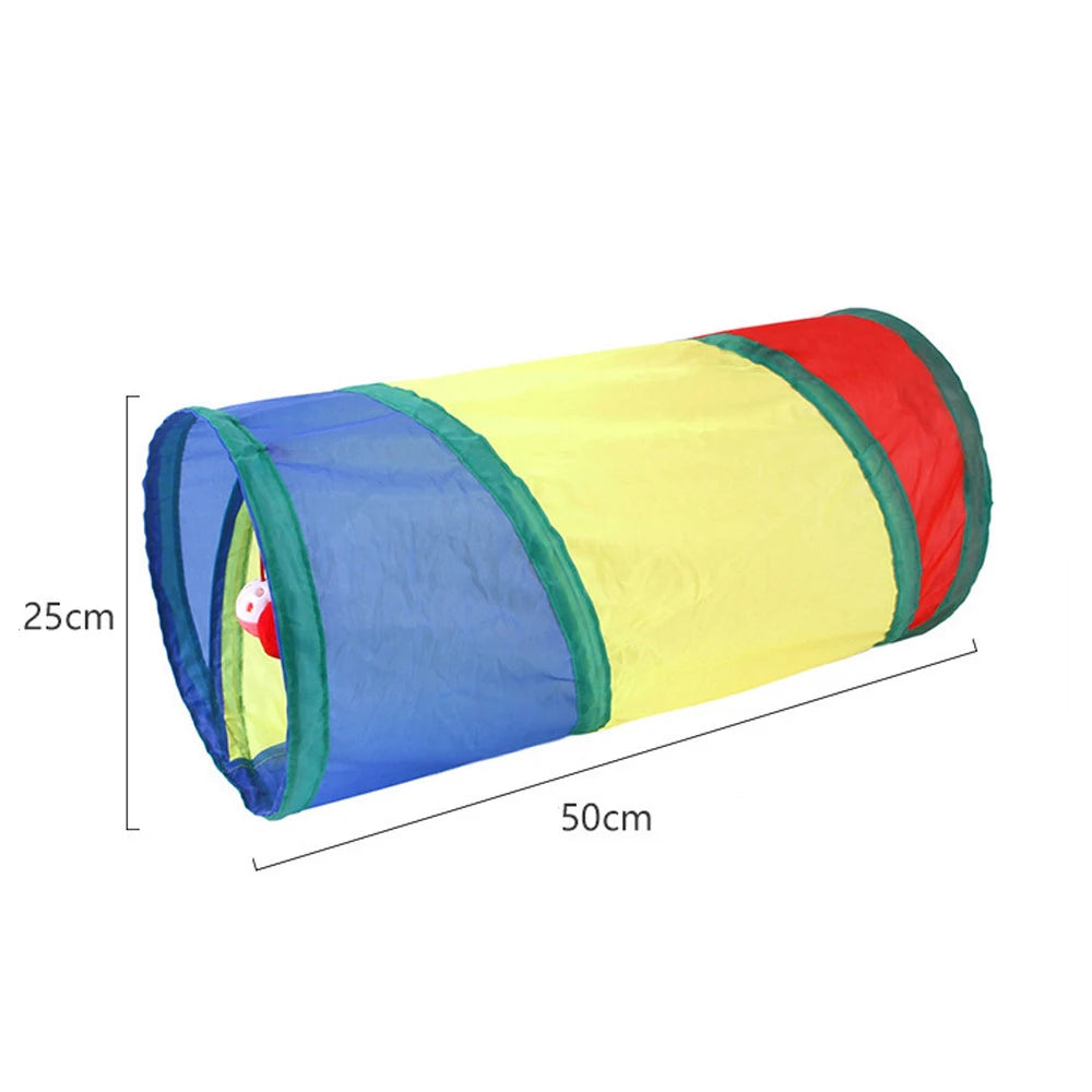 PurrTunnel™ Foldable Interactive Cat Play Tunnel