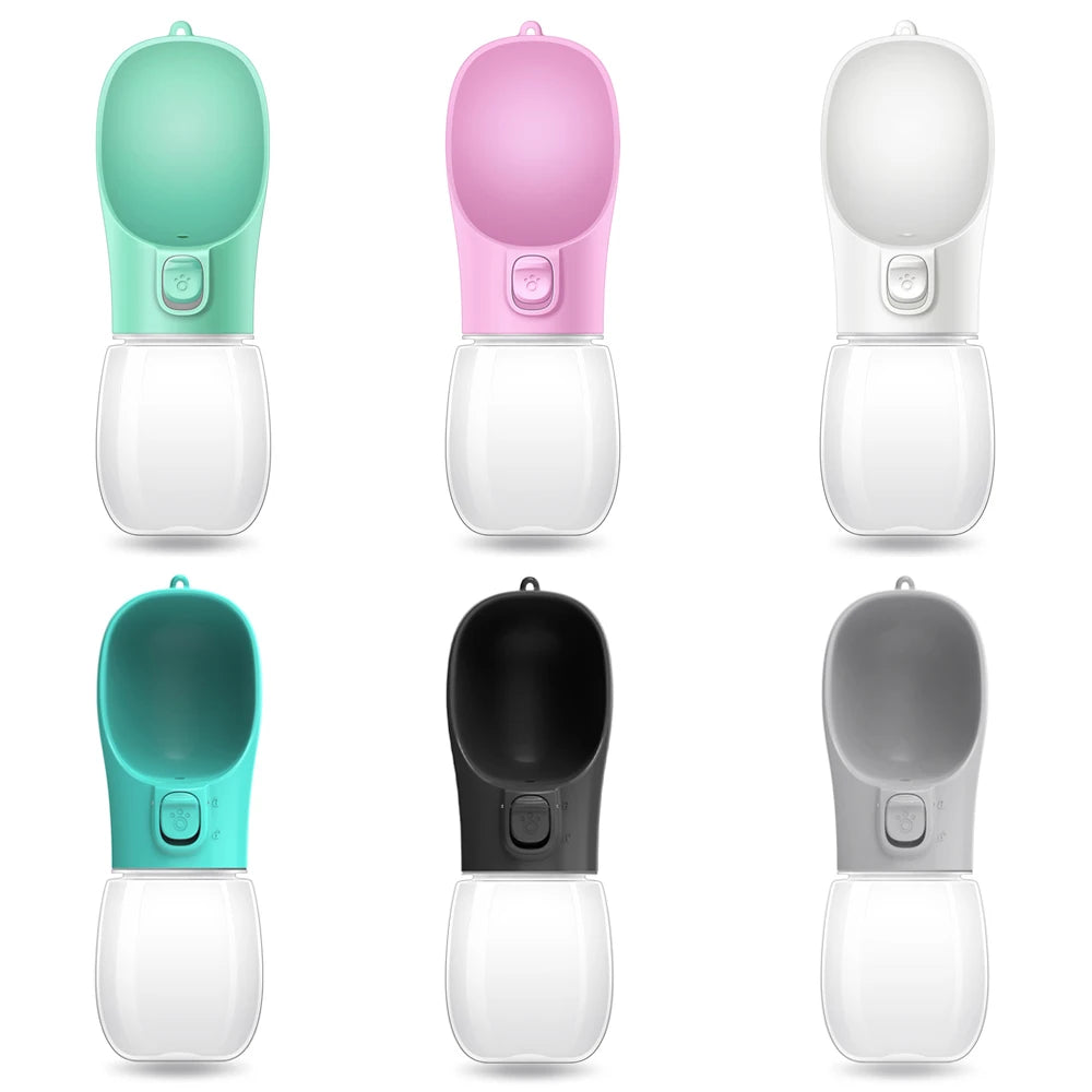 HydroPaws™ Portable Pet Water Bottle – Leakproof Travel Dispenser