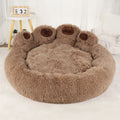 CozyPaws™ Plush Donut Dog Bed