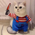 SpookyPaws™ Halloween Pet Jumpsuit – Cozy Cosplay Costume