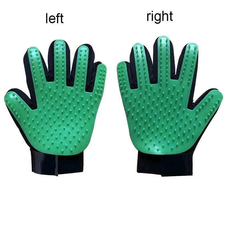 FurGlide™ Pet Grooming & Deshedding Massage Glove