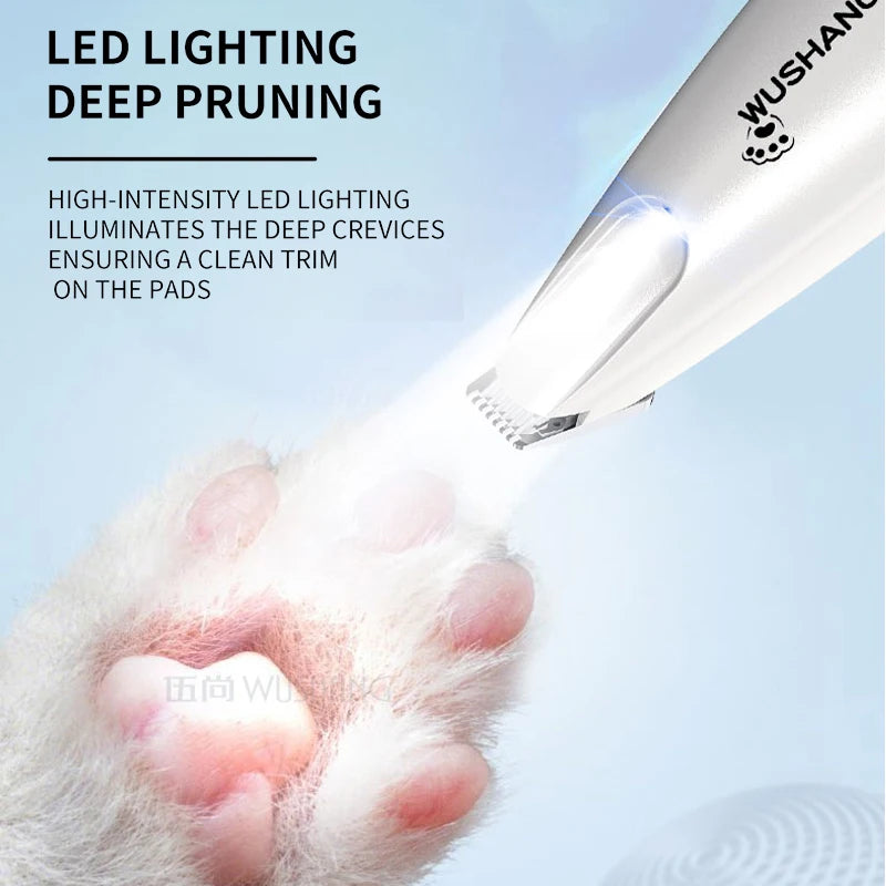 PawPrecision™ LED Pet Paw & Detail Grooming Trimmer