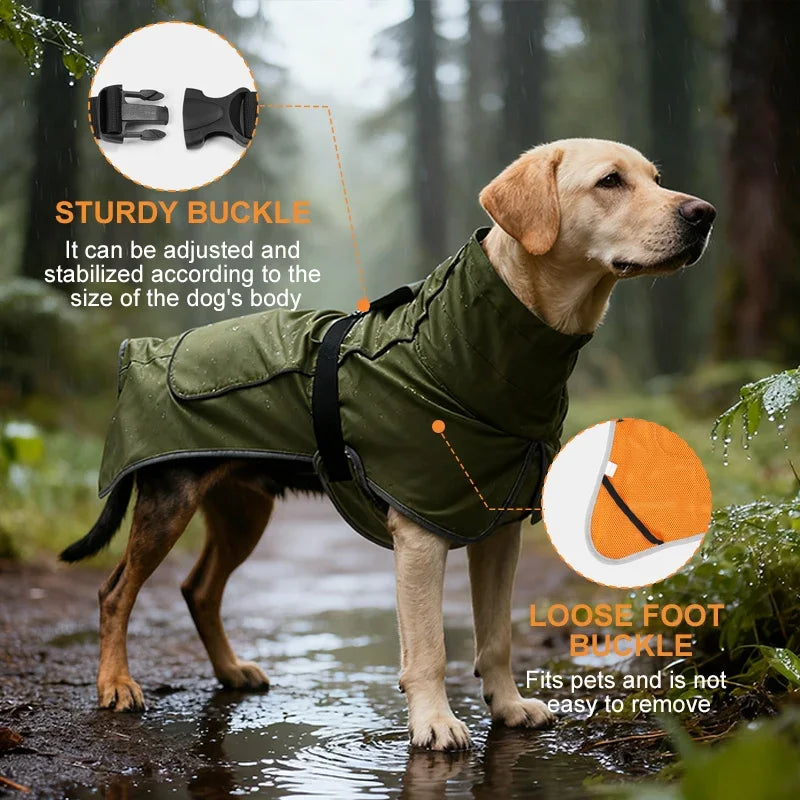 AmigoShield™ Reflective Waterproof Dog Jacket