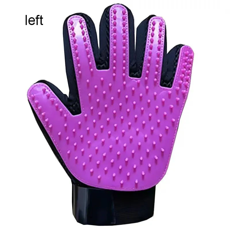 FurGlide™ Pet Grooming & Deshedding Massage Glove