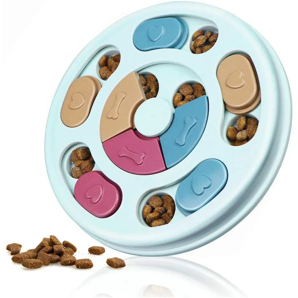 SmartPaws™ Interactive Dog Puzzle Slow Feeder & Treat Dispenser