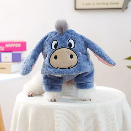 AmigoCritters™ Cozy Animal Hoodie for Dogs