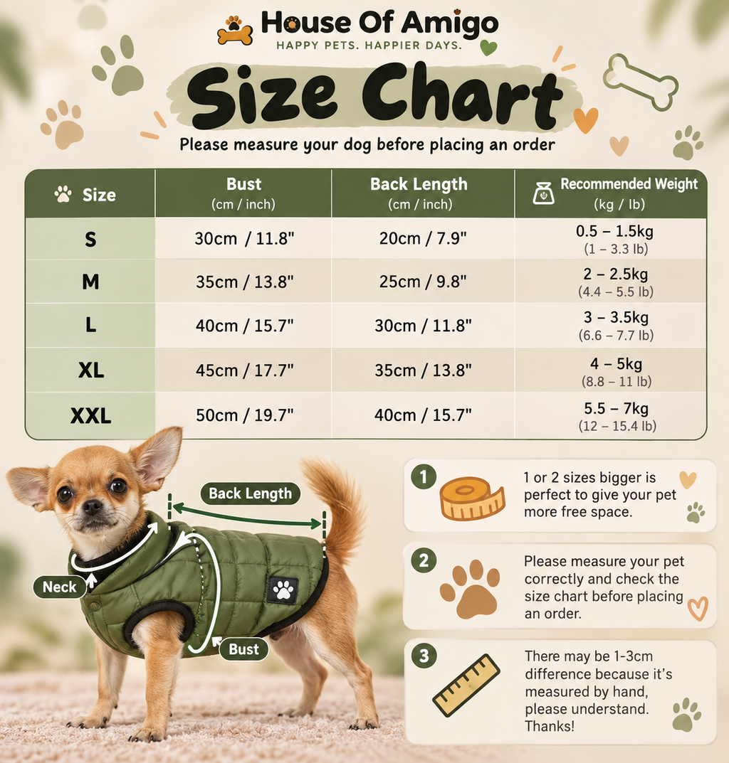 AmigoFleece™ Cozy Plush Dog Sweater